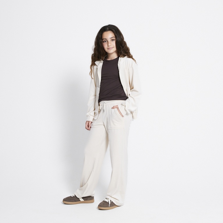 Velour pants "Ella star"